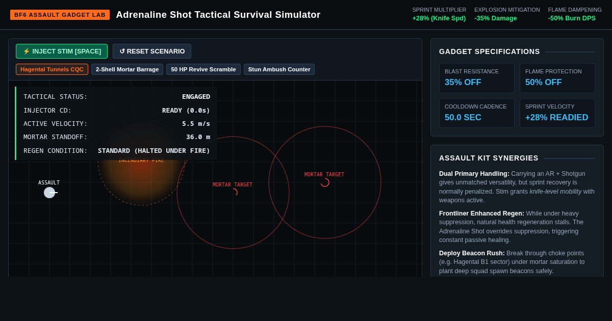 Adrenaline Shot Tactical Lab: Assault Gadget Simulator preview