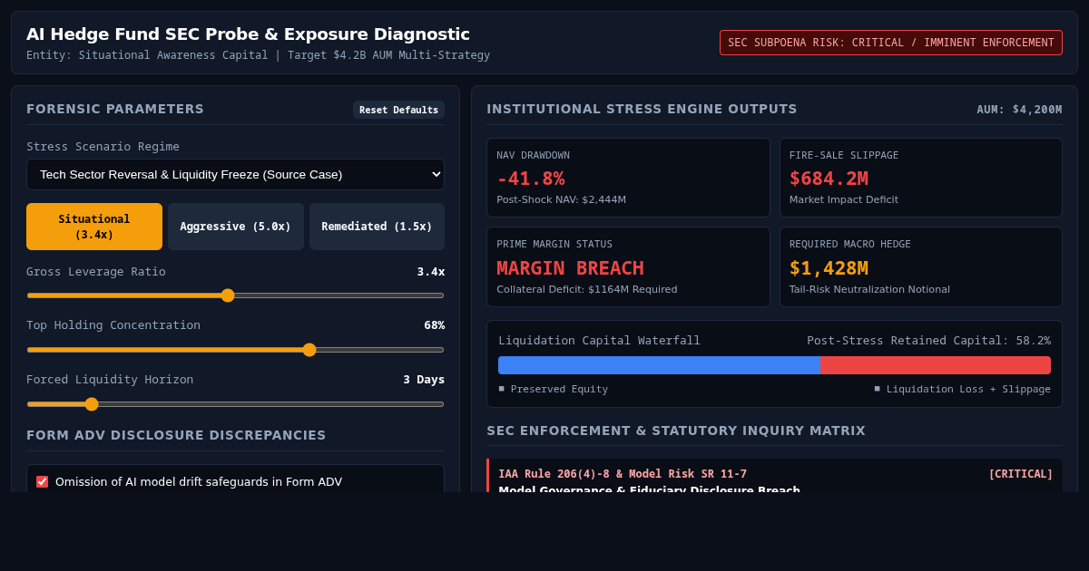 AI Hedge Fund SEC Probe & Exposure Diagnostic preview