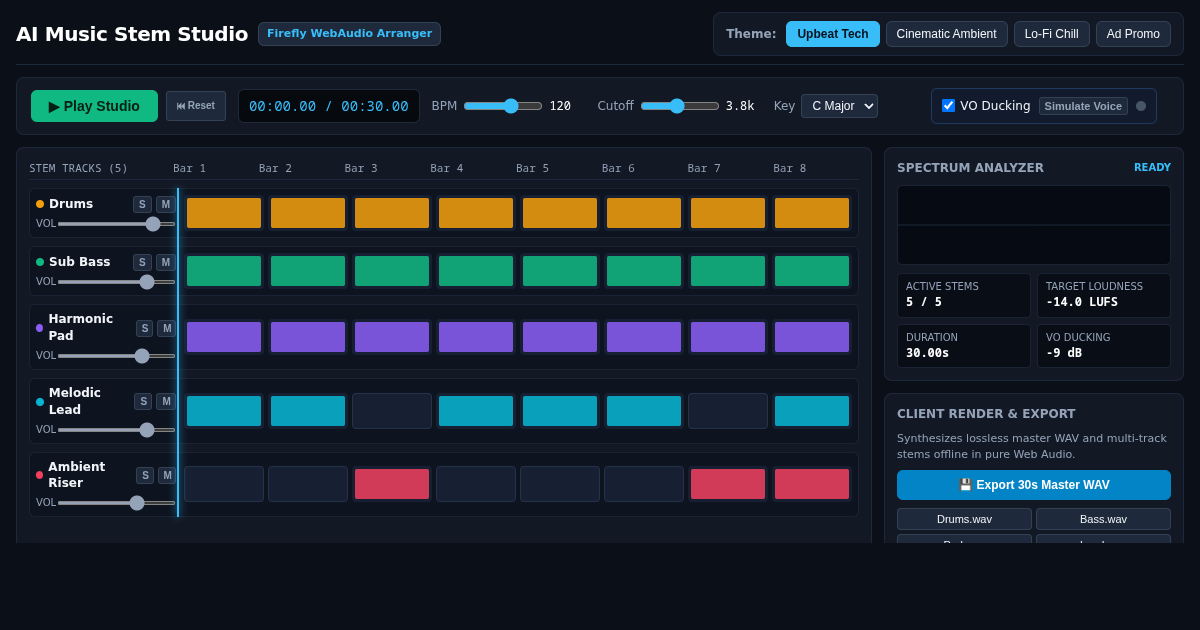 AI Music Stem Studio & Creator Audio Arranger preview
