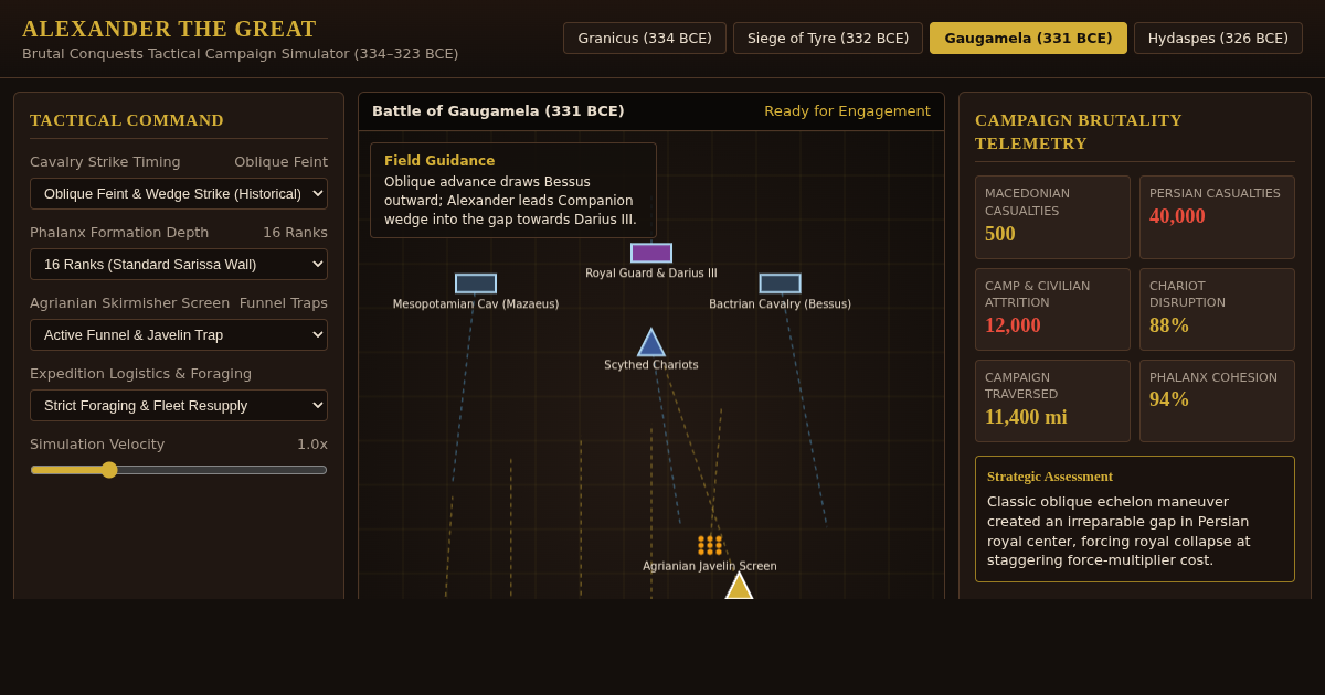 Alexander the Great: Brutal Conquests Tactical Campaign Simulator preview