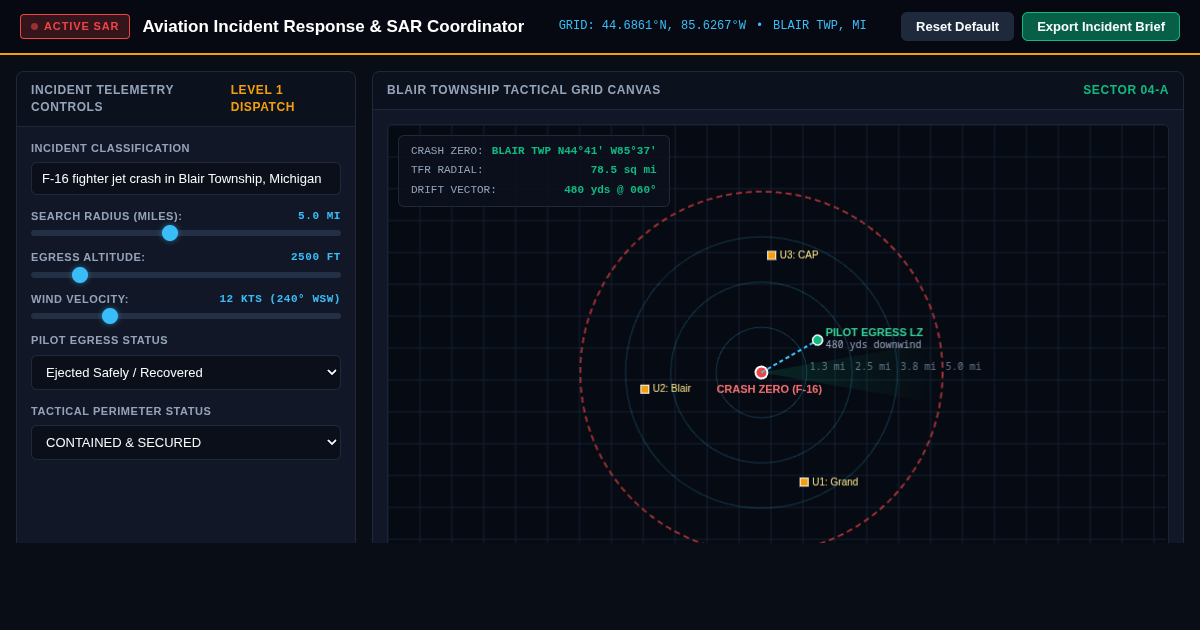 Aviation Incident Response & SAR Coordinator preview