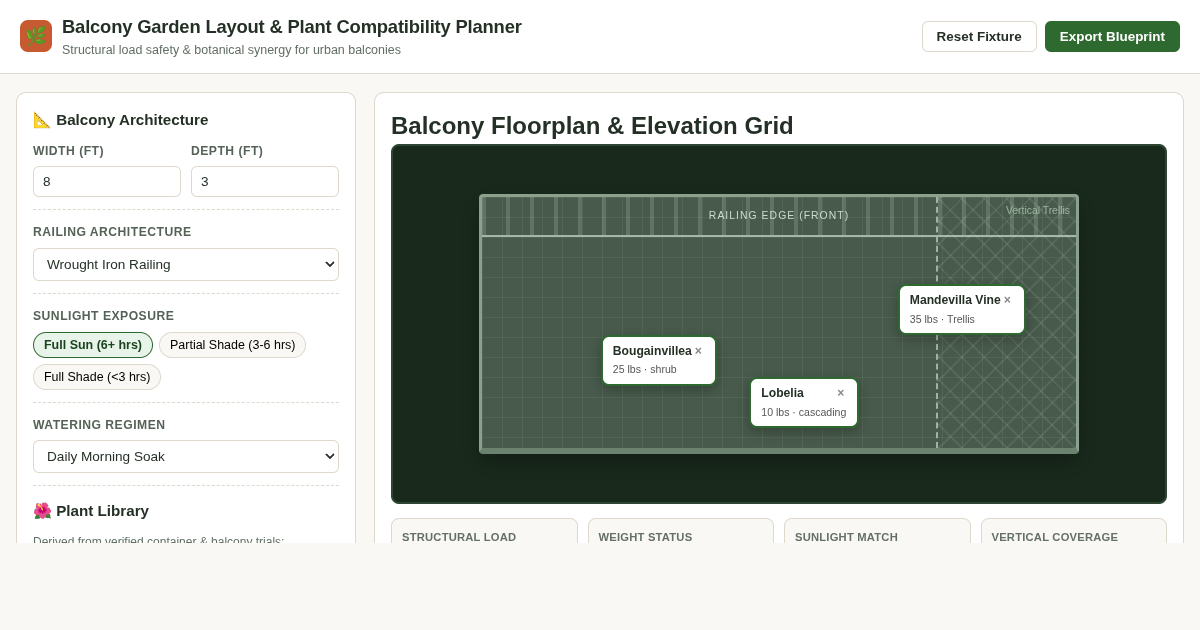 Balcony Garden Layout & Plant Compatibility Planner preview