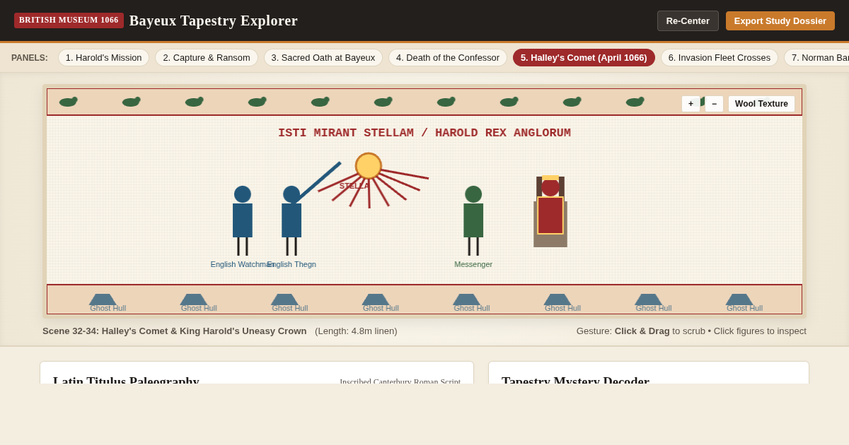 Bayeux Tapestry Scene Explorer & Mystery Decoder preview