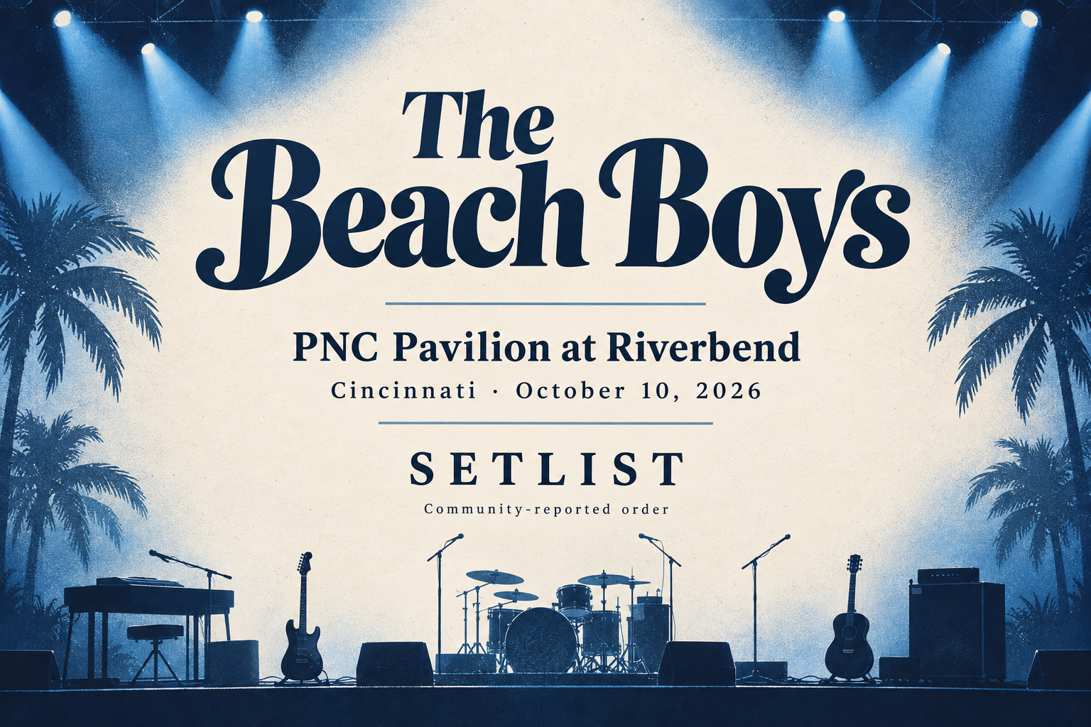 Concert setlist editorial preview