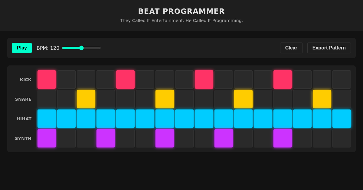 Beat Programmer preview