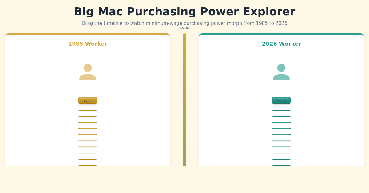 Big Mac Purchasing Power Explorer preview