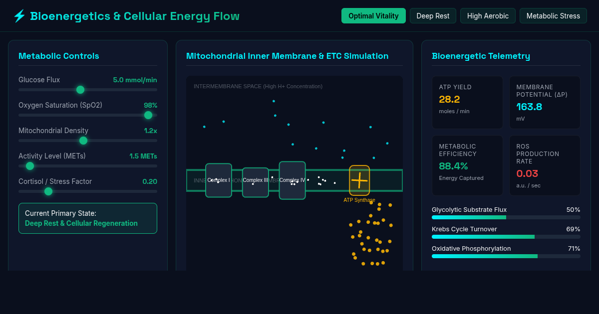 Bioenergetics & Cellular Energy Flow Simulator preview