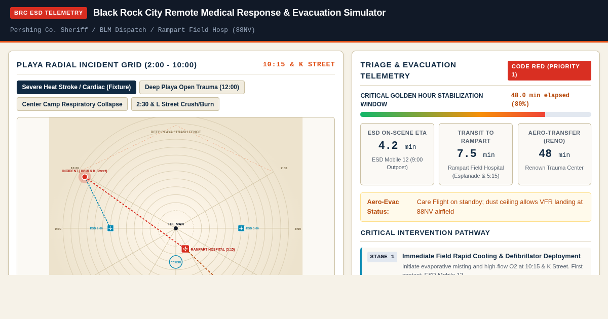 Black Rock City Remote Medical Response & Evacuation Simulator preview