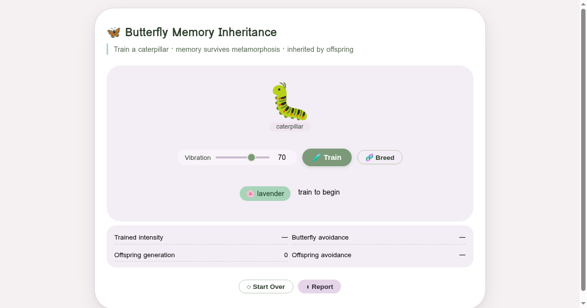 Butterfly Memory Inheritance Simulator preview