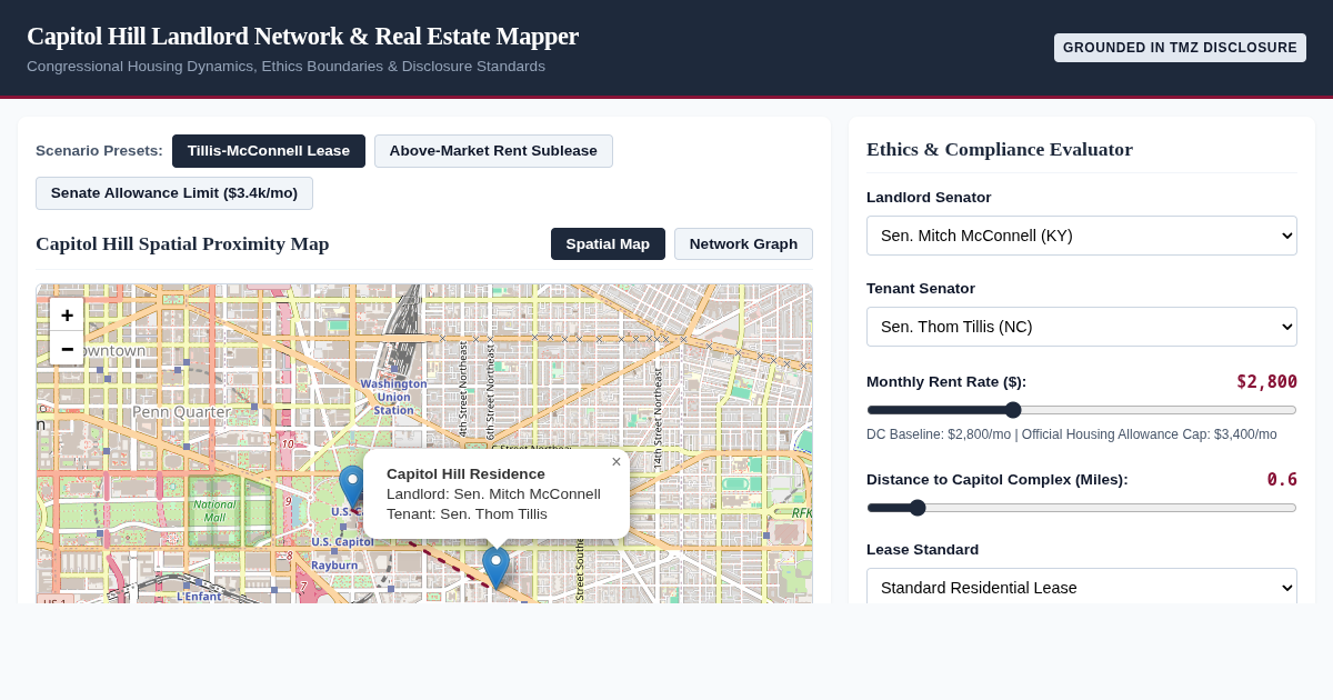 Capitol Hill Landlord Network & Senate Real Estate Mapper preview