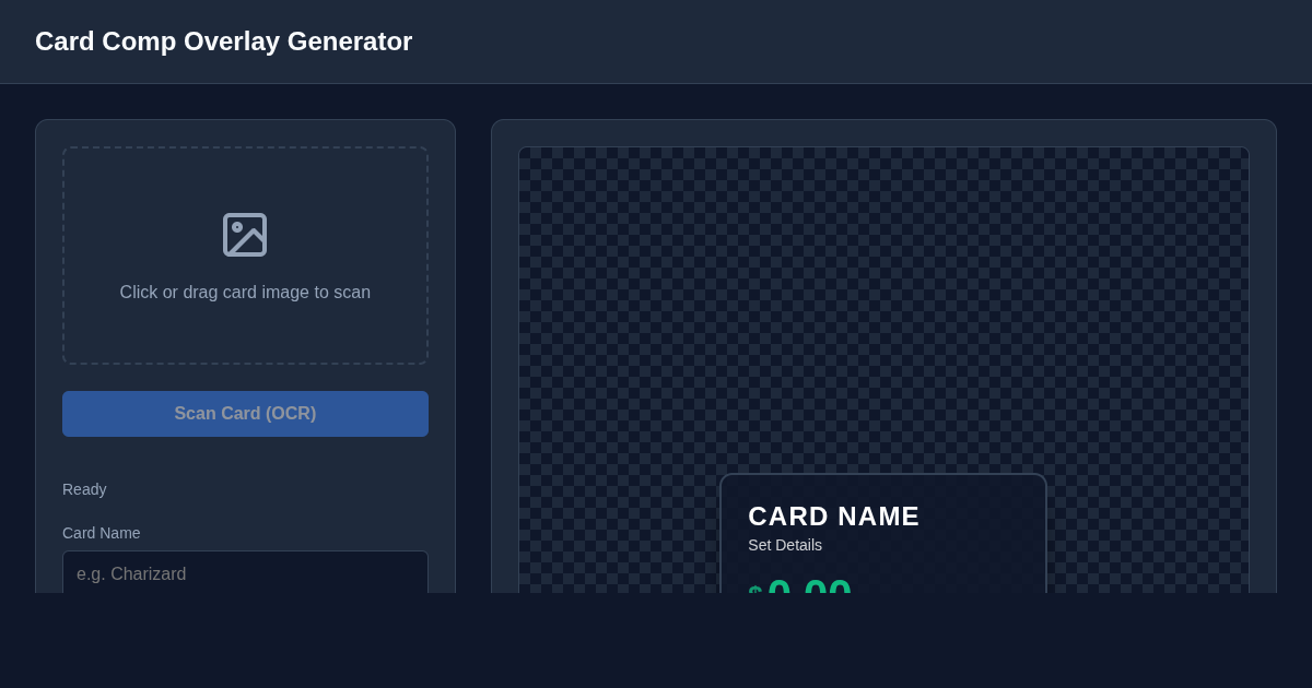 Card Comp Overlay Generator preview