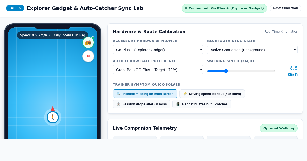 Explorer Gadget & Auto-Catcher Sync Lab | Daily Incense & Accessory Diagnostic preview