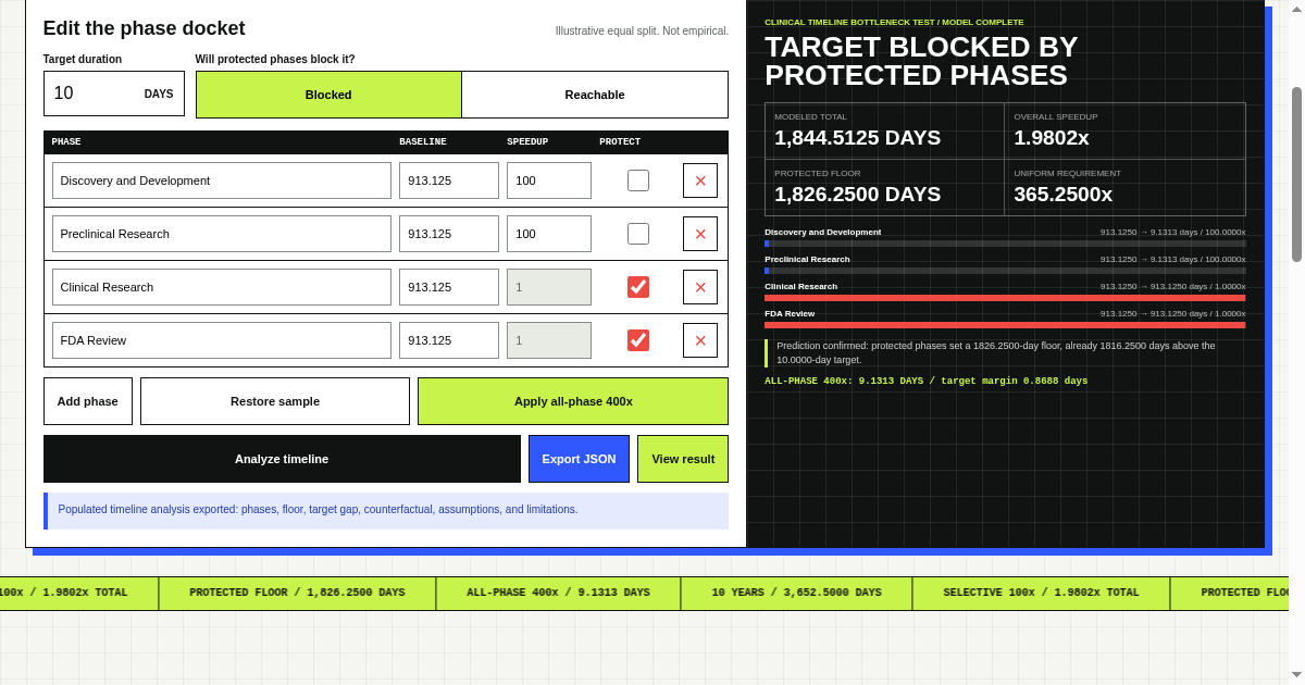 Clinical Timeline Bottleneck Test preview