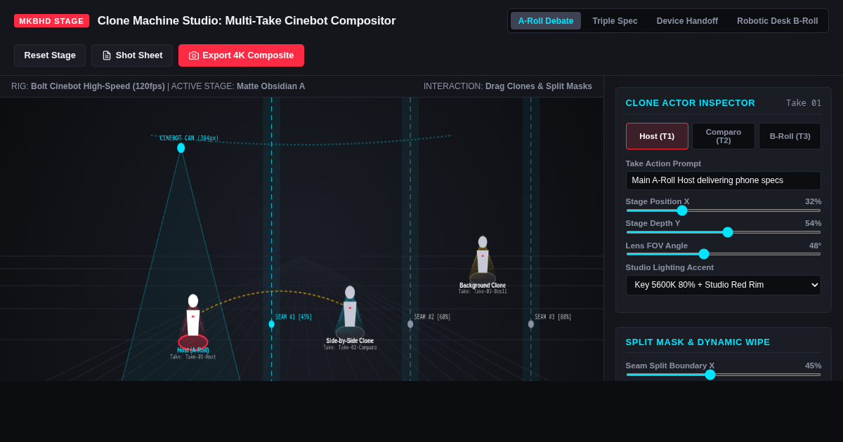 Clone Machine Studio: Multi-Take Motion Control Compositor preview