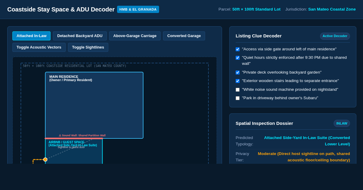 Coastside Guest Space & ADU Layout Decoder preview
