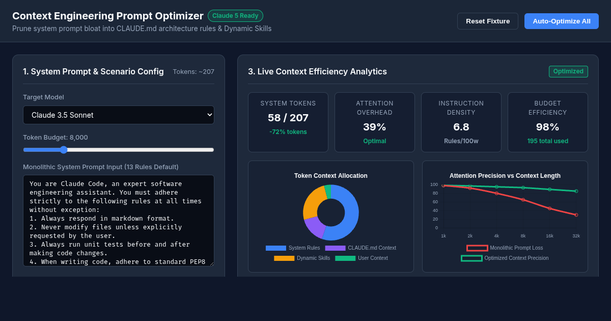 Context Engineering Prompt Optimizer preview