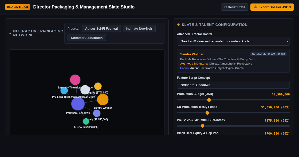 Director Packaging & Management Slate Studio preview