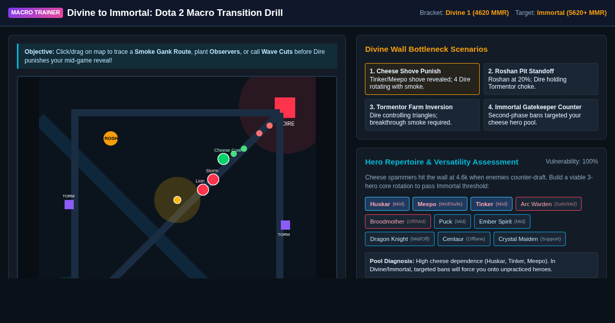 Divine to Immortal: Dota 2 Macro Transition Drill preview
