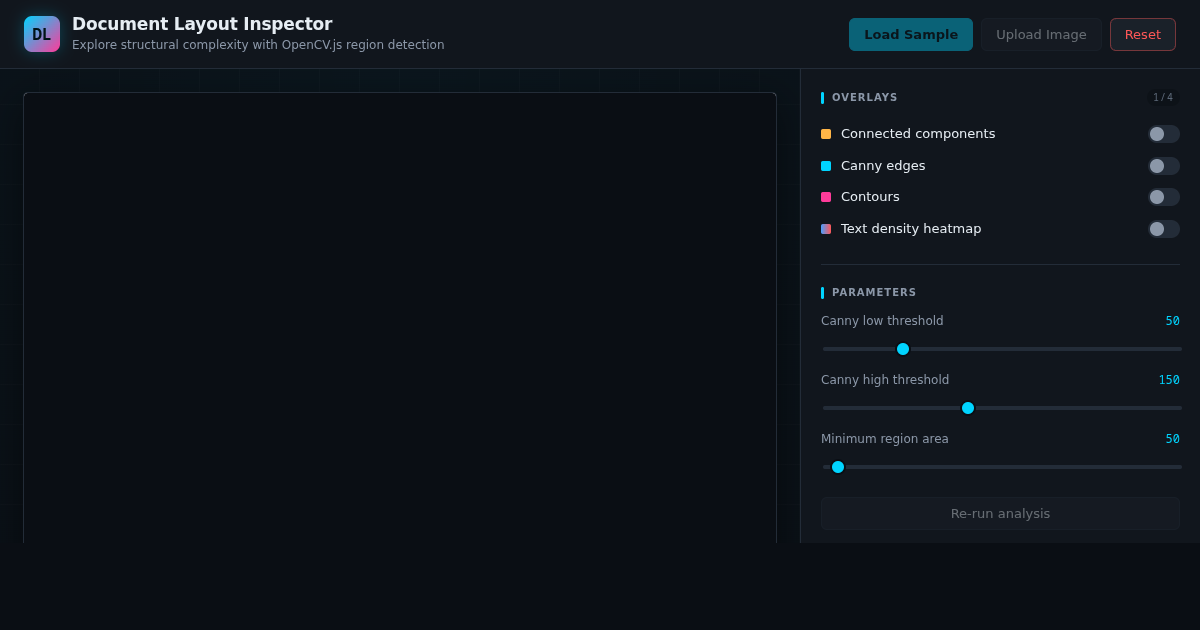 Document Layout Inspector — Visualize OCR Complexity preview