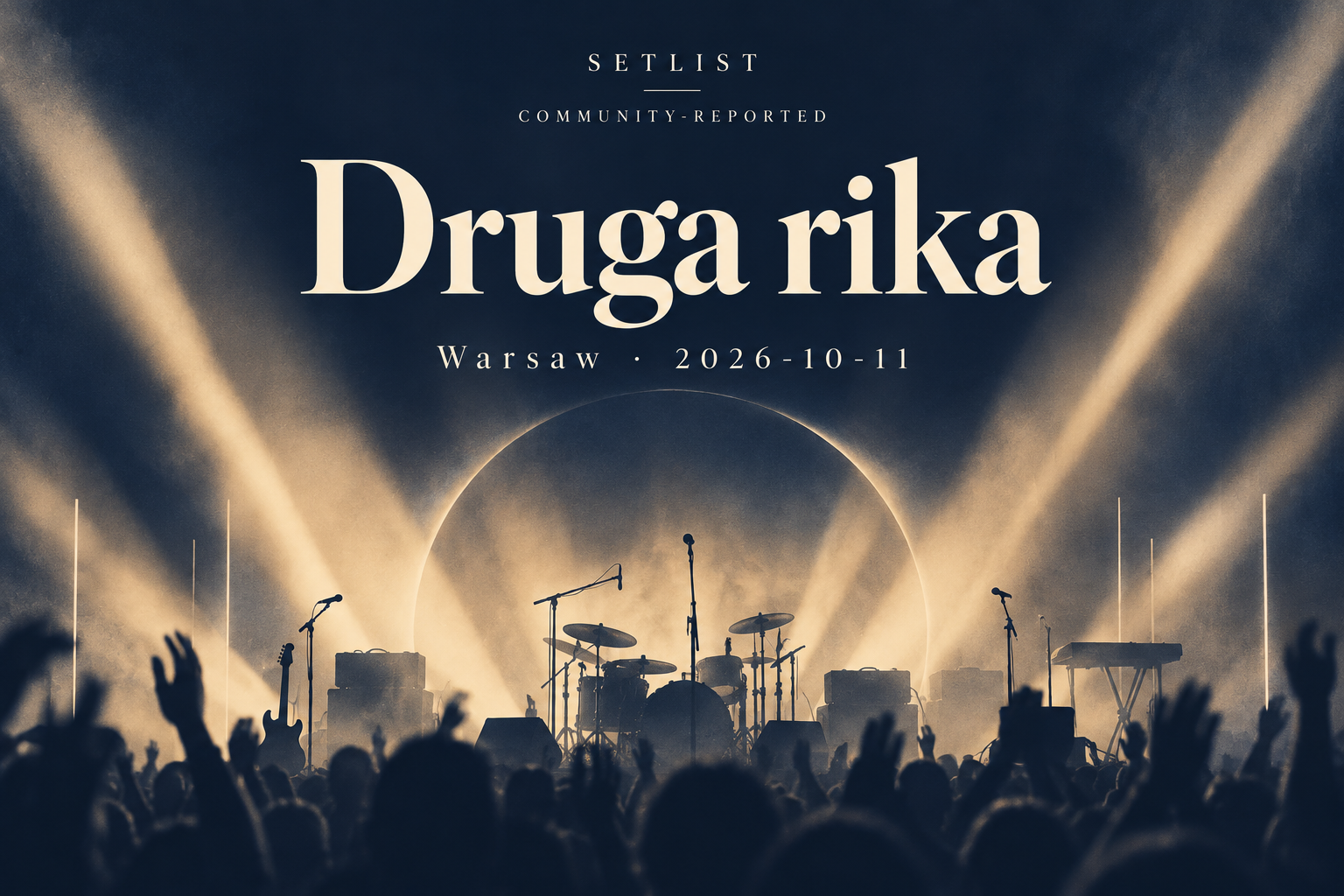 Concert setlist editorial preview