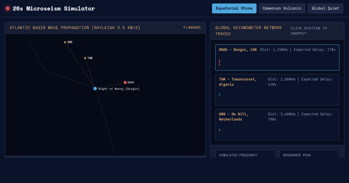 26-Second Microseism Earth Pulse Simulator preview