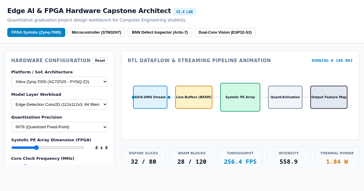 Edge AI & FPGA Hardware Accelerator Capstone Architect preview