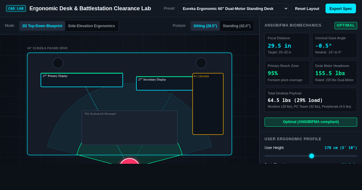 Ergonomic Desk & Battlestation Clearance Lab preview