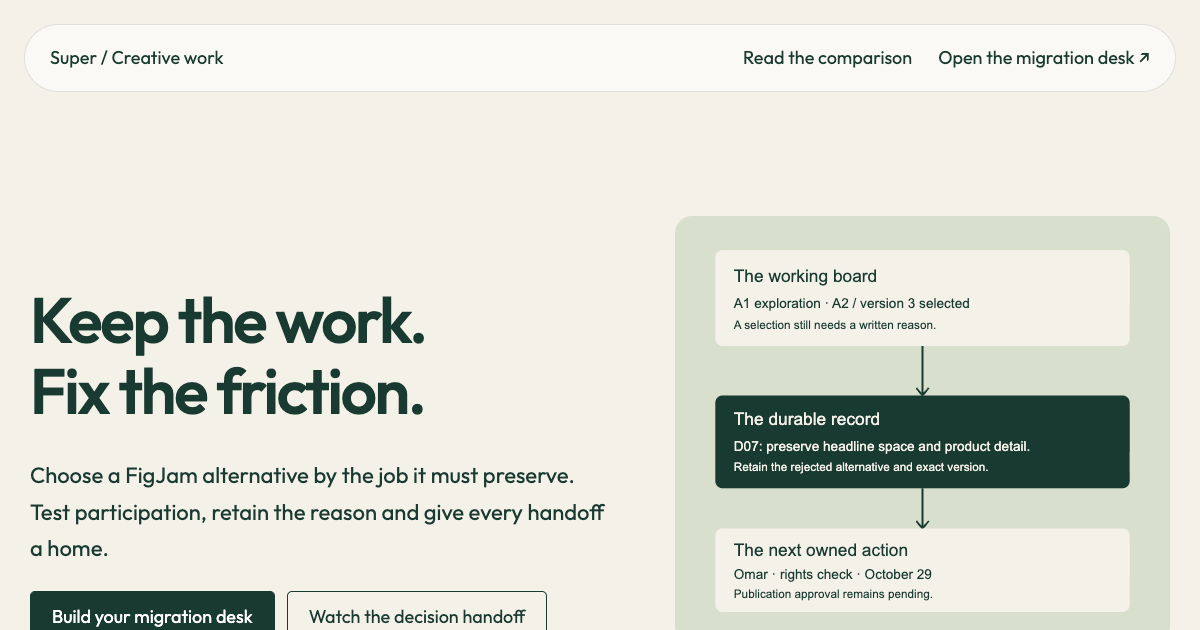 Plan a FigJam transition preview