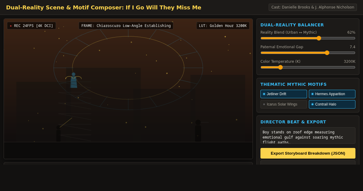 Dual-Reality Scene & Motif Composer: If I Go Will They Miss Me preview
