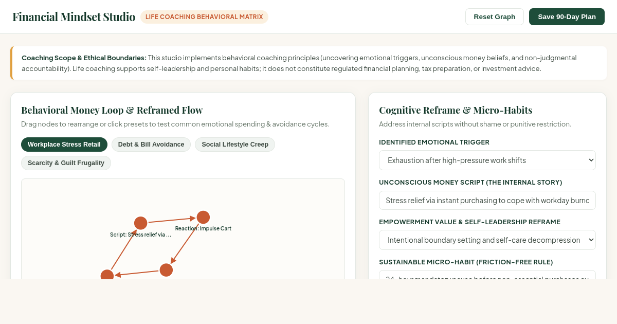 Financial Mindset & Behavior Alignment Studio preview