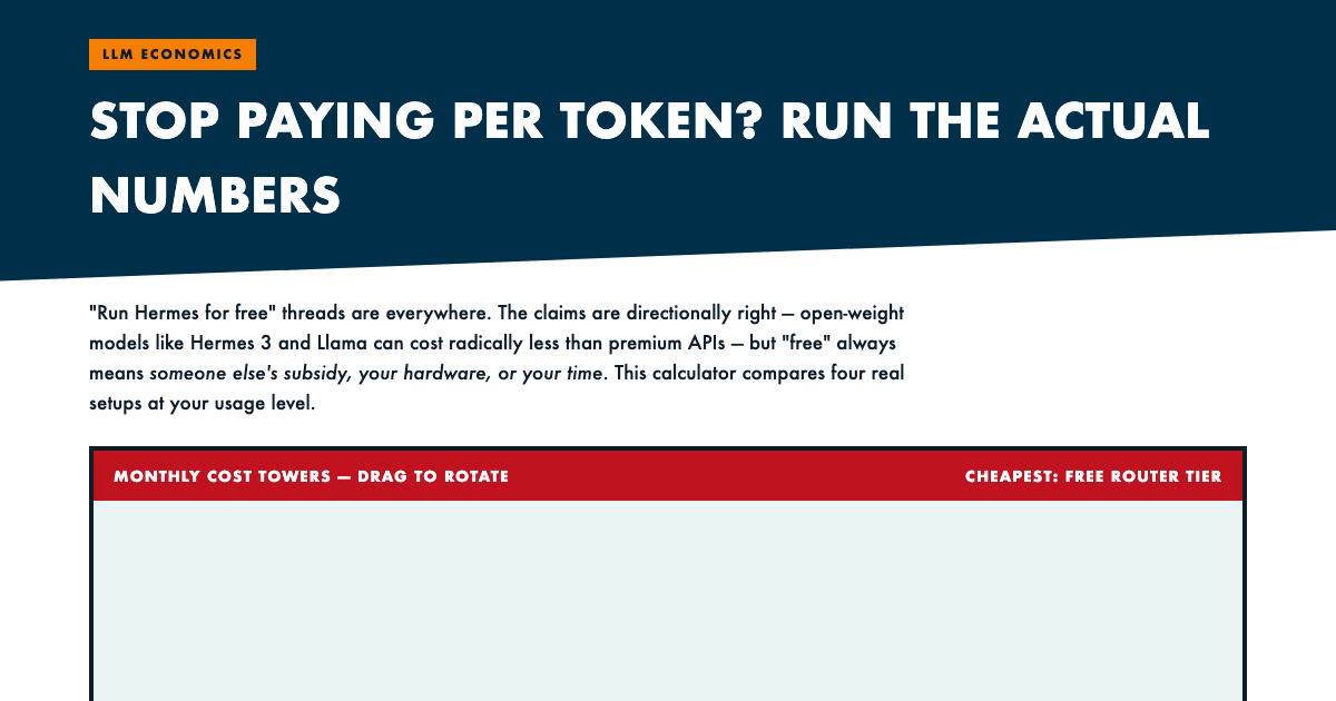 Run Open LLMs Cheap: The Real Cost Math preview
