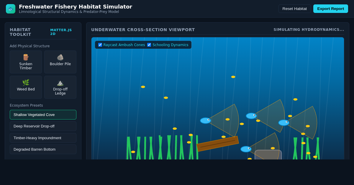 Freshwater Fishery Habitat & Ecosystem Dynamics Simulator preview