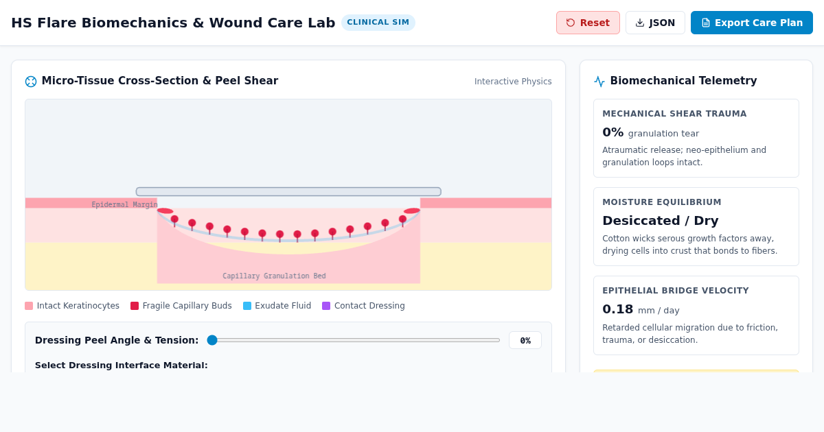 HS Flare Wound Care & Contact-Layer Biomechanics Lab preview