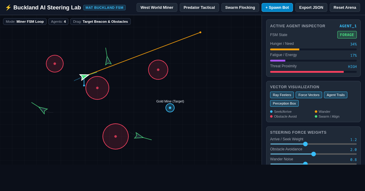 Game AI Autonomous Steering & State Machine Lab preview