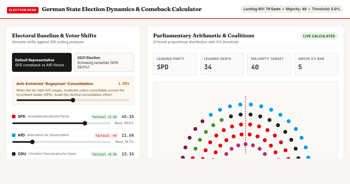 German State Election Dynamics & Comeback Calculator preview