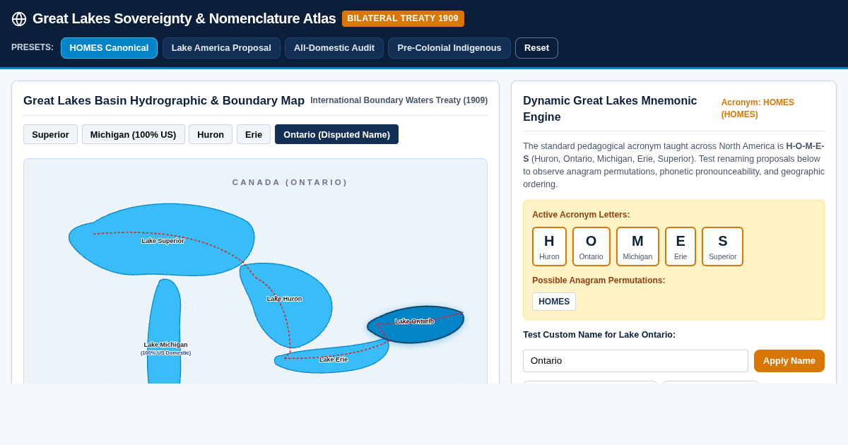 Great Lakes Sovereignty & Nomenclature Atlas preview