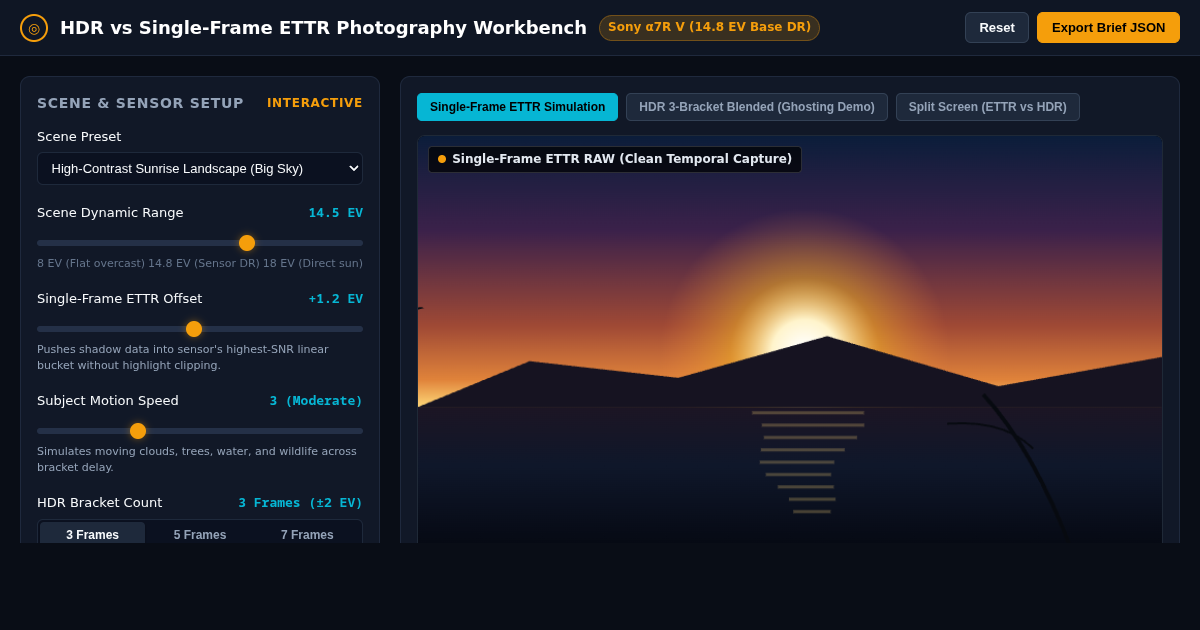 HDR vs Single-Frame ETTR Photography Workbench preview