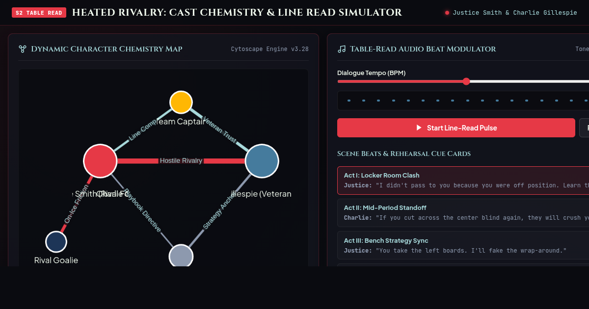 Heated Rivalry S2: Cast Chemistry & Line Read Simulator preview