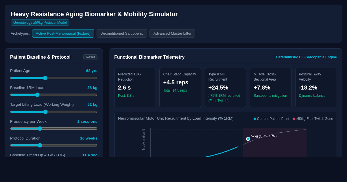 Heavy Resistance Aging Biomarker & Mobility Simulator preview