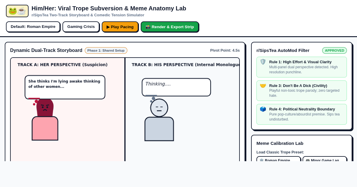 Him/Her: Viral Trope Subversion & Meme Anatomy Lab preview