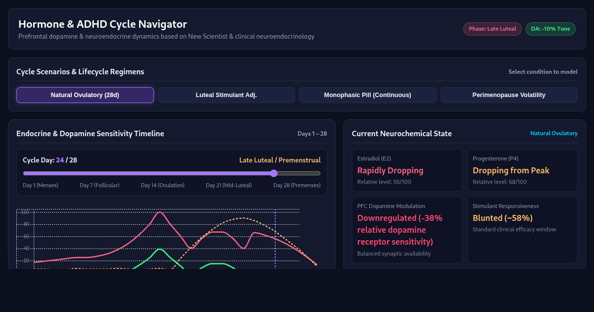 Hormone & ADHD Cycle Navigator preview