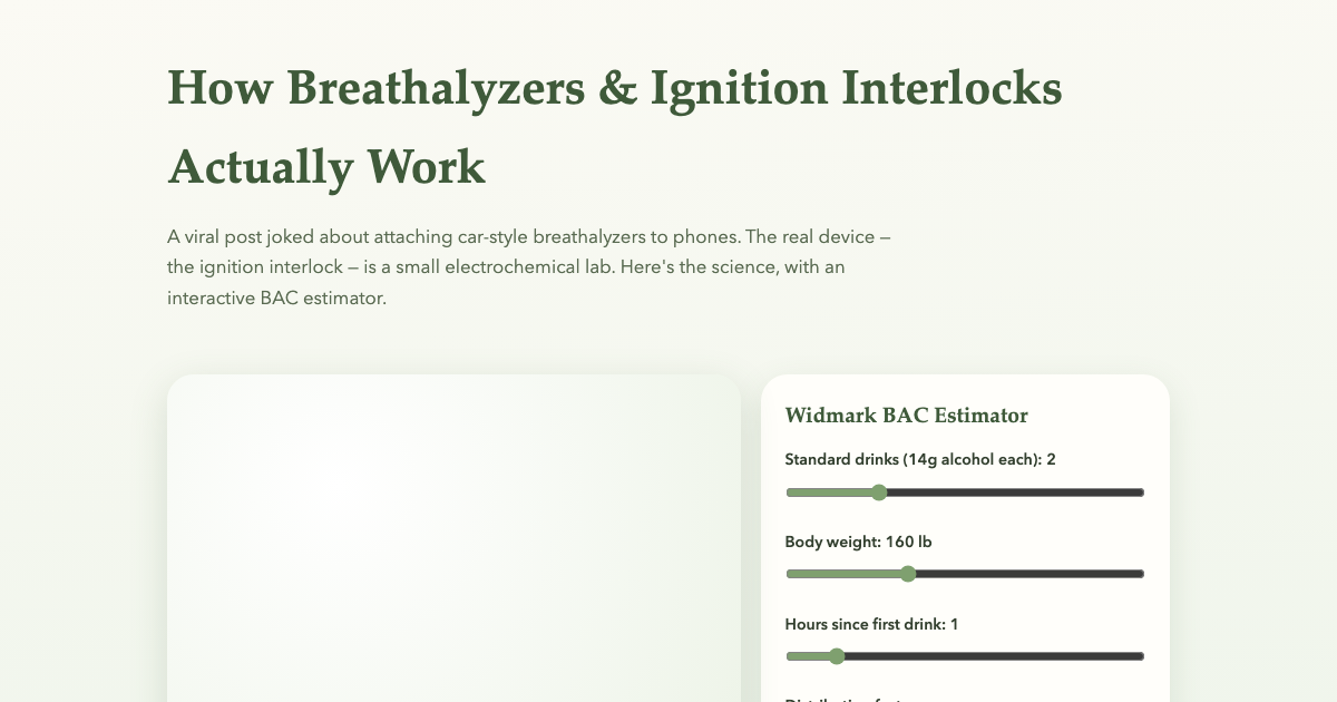 How Breathalyzers & Ignition Interlocks Work preview