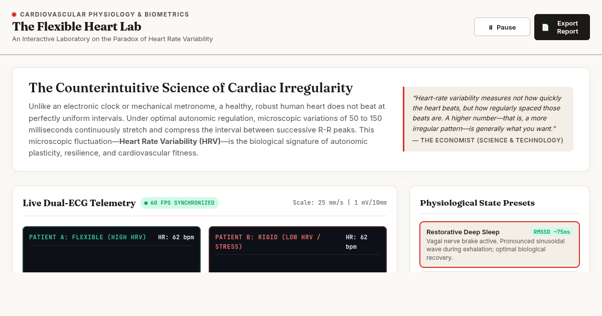 The Flexible Heart Lab: The Paradox of Heart Rate Variability preview