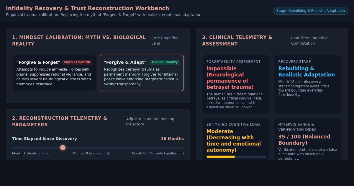 Infidelity Recovery & Trust Reconstruction Workbench preview