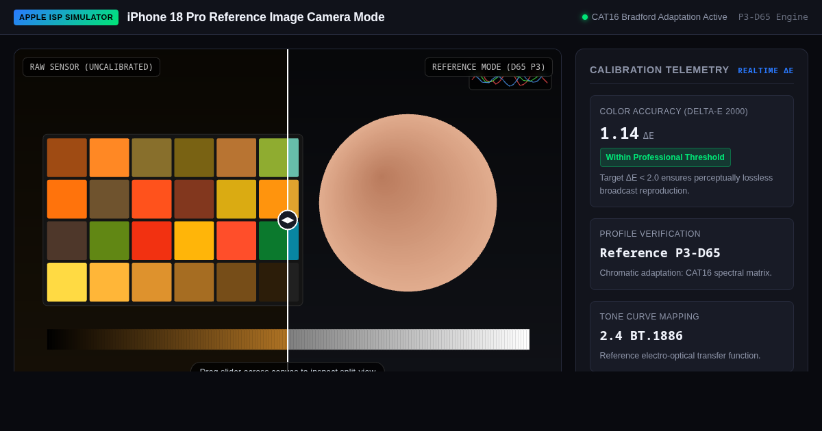 iPhone 18 Pro Reference Image Camera Mode Simulator preview