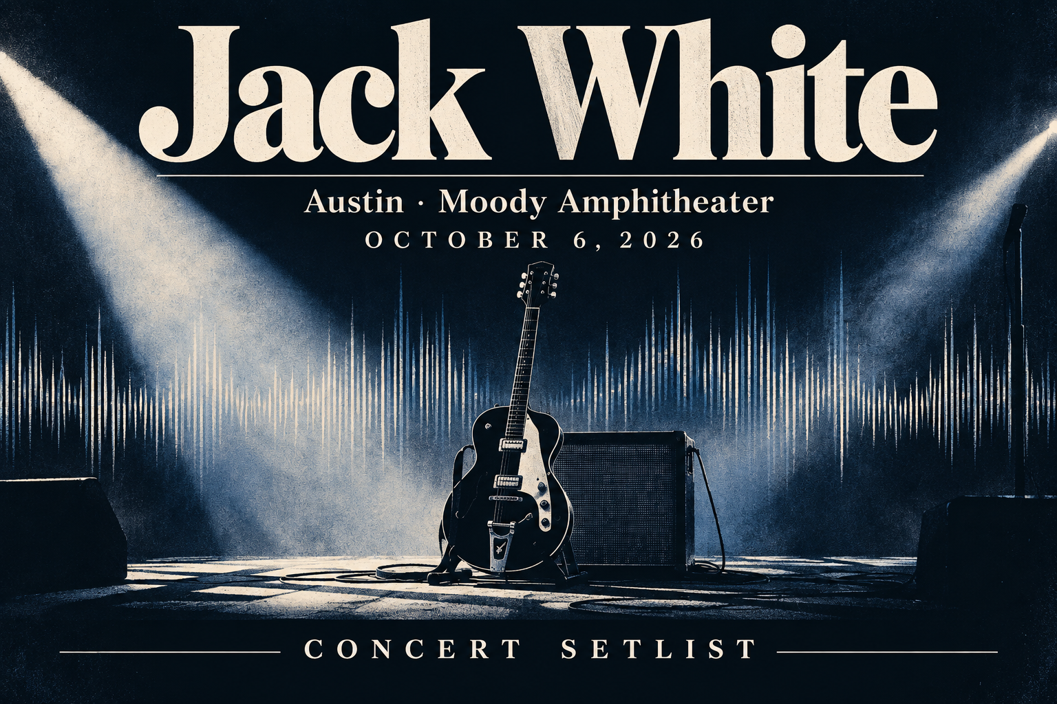 Concert setlist editorial preview