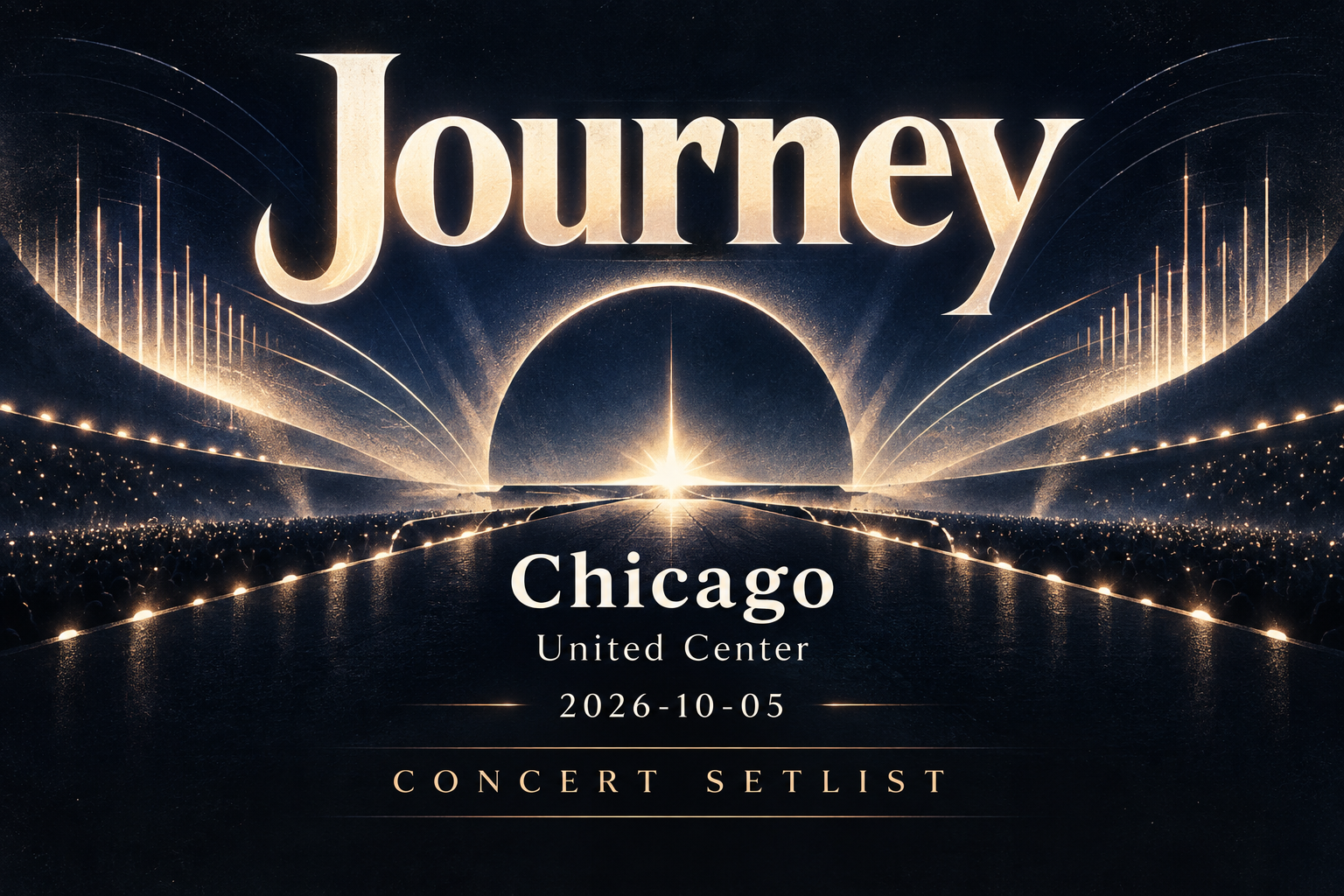 Concert setlist editorial preview