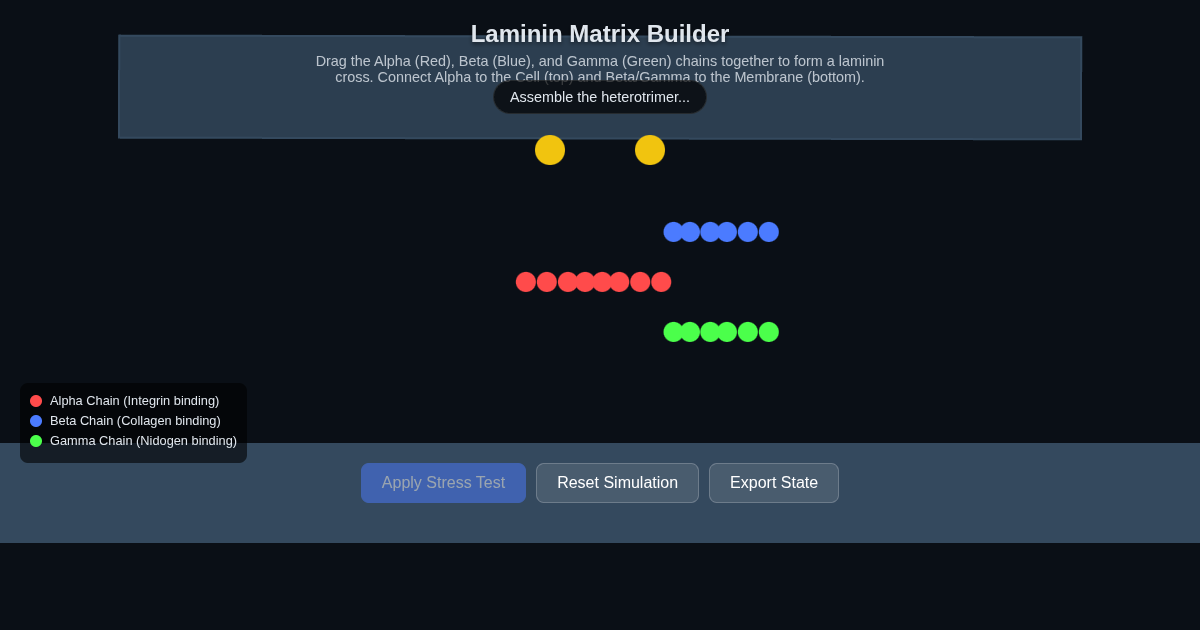 Laminin Matrix Builder preview