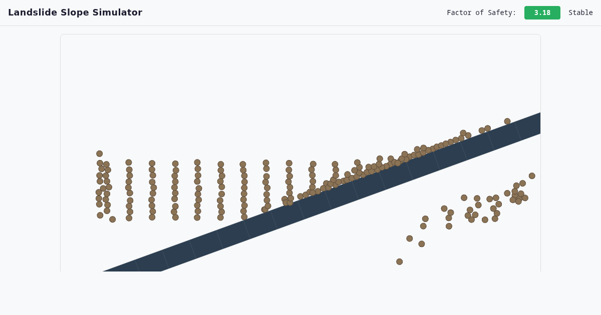 Landslide Slope Simulator preview