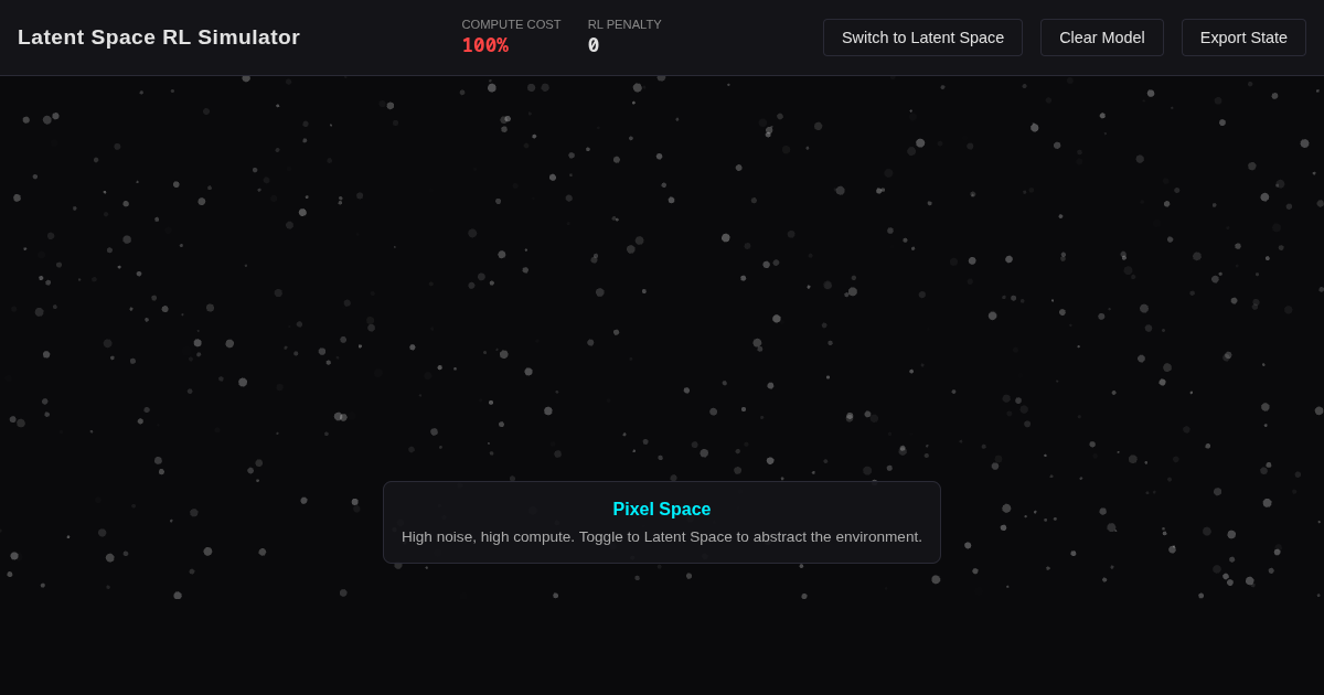 Latent Space RL Simulator preview